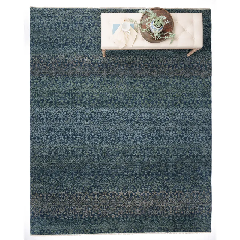 Pinnacle Navy Rectangle Rug - 9\' x 12\'