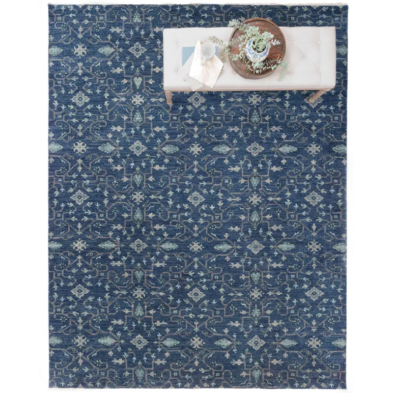 Ethereal Navy Rectangle Rug - 8\' x 10\'