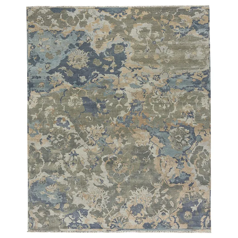 Astbury Blue Multi Rectangle Rug - 5\' x 8\'