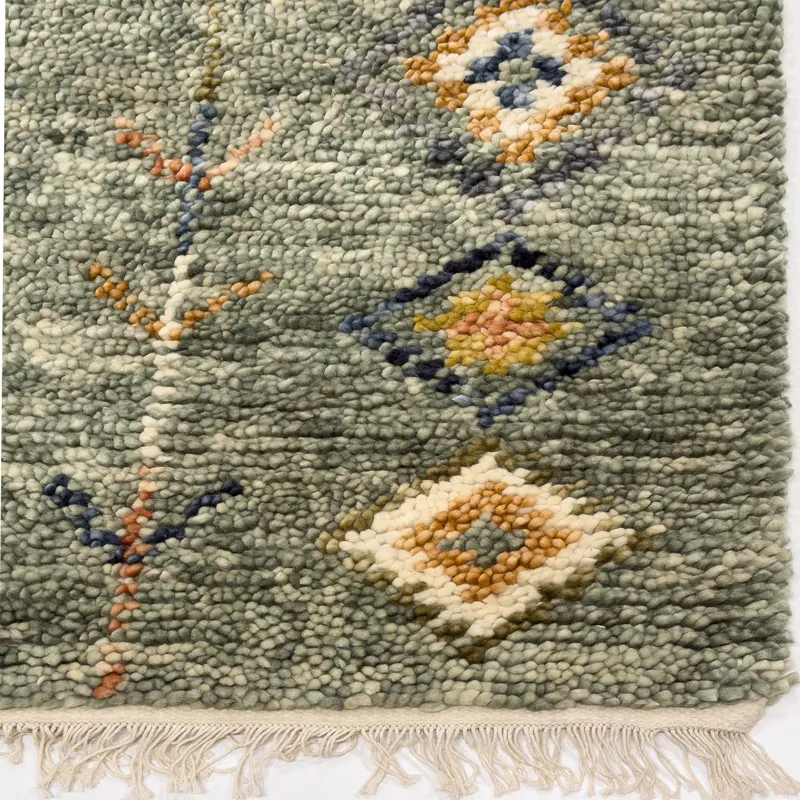Casablanca Sage Multi Rectangle Rug - 7\'9\" x 9\'9\"