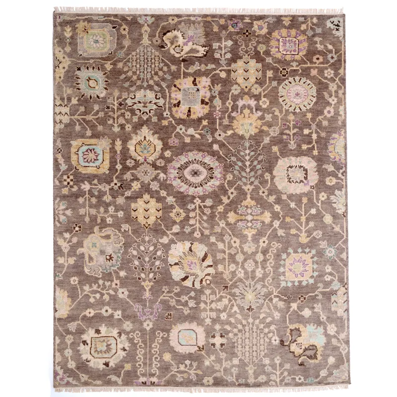 Kerrington-Newbury Mushroom Rectangle Rug - 9\'6\" x 13\'6\"