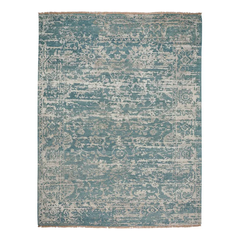 Makrana Mineral Blue Rectangle Rug - 8\' x 10\'