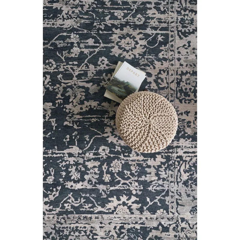 Makrana Slate Rectangle Rug - 8\' x 10\'