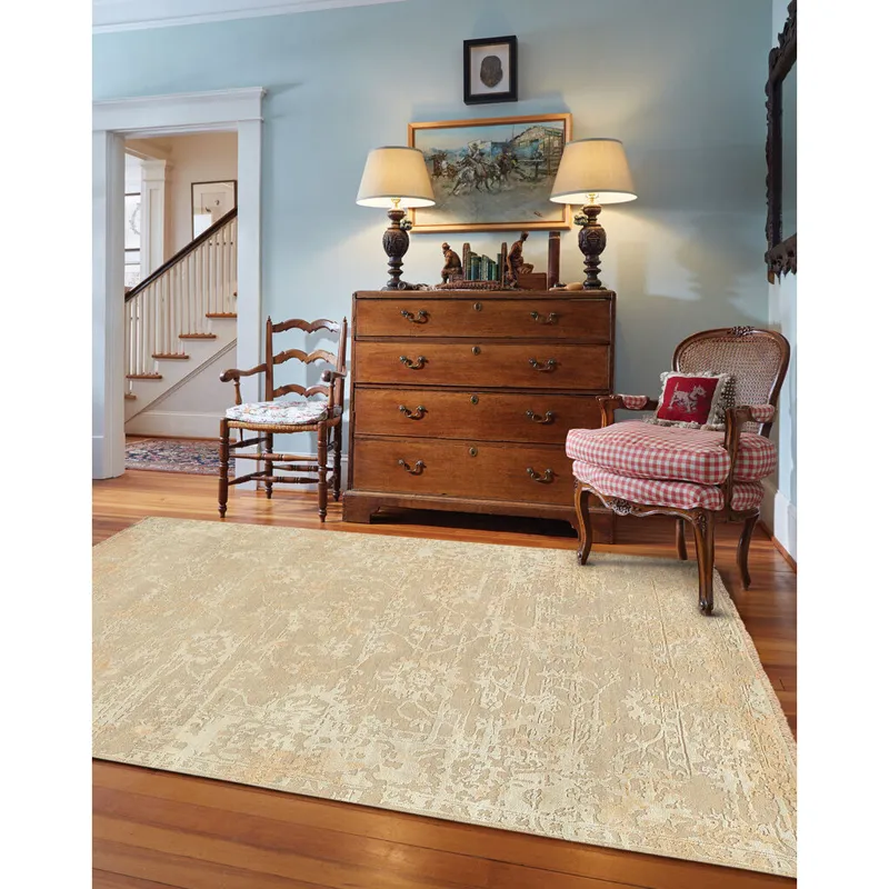 Makrana Alabaster Rectangle Rug - 8\' x 10\'