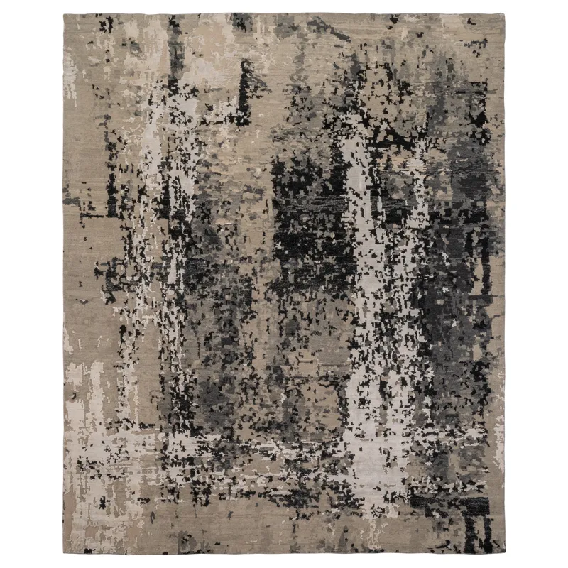 Tasanee Carbon Rectangle Rug - 5\' x 8\'