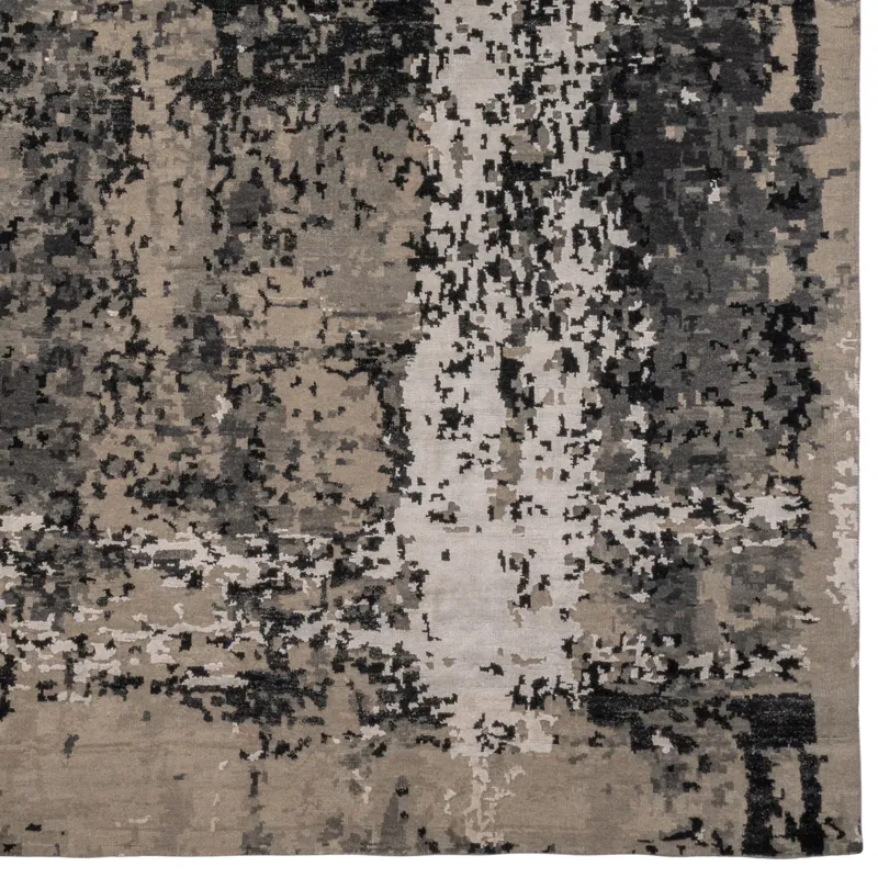 Tasanee Carbon Rectangle Rug - 5\' x 8\'