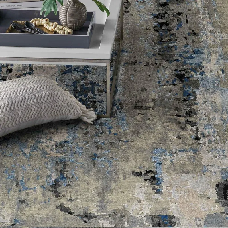 Tasanee Bluestone Rectangle Rug - 5\' x 8\'