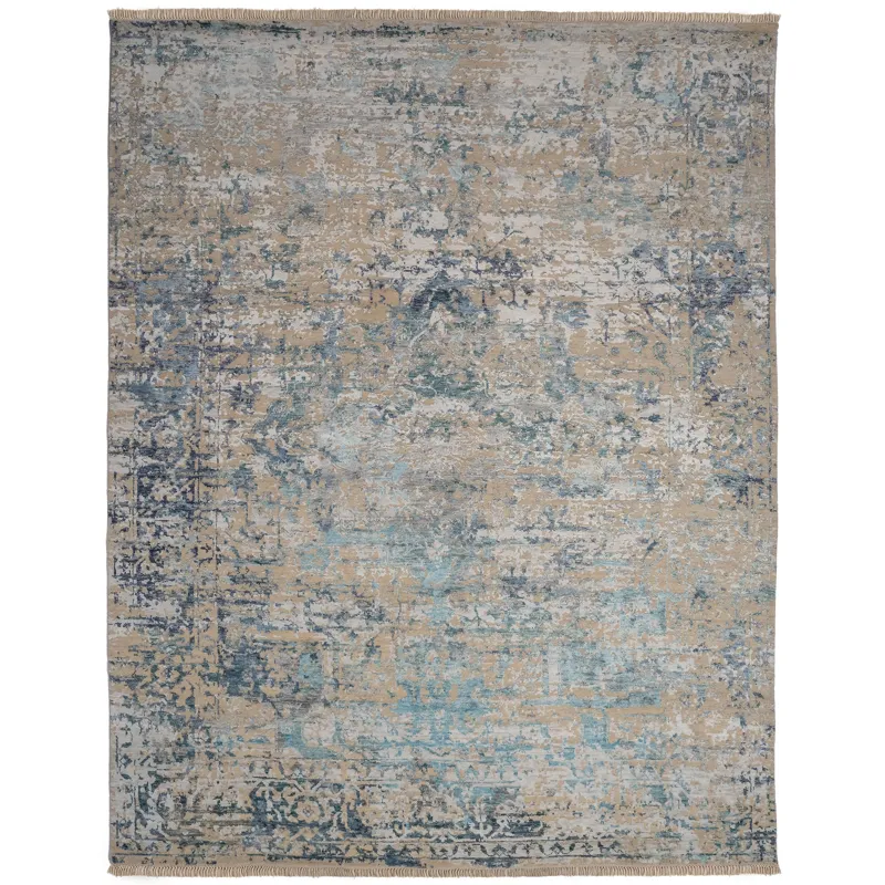 Carrara Aqua Rectangle Rug - 8\' x 11\'