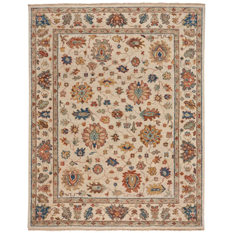 Charise-Chobi Ivory Multi Rectangle Rug - 3\' x 5\'