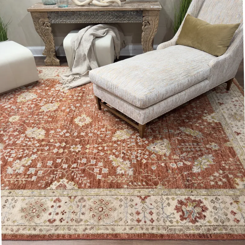 Charise-Pari Scarlett Rectangle Rug - 10\' x 14\'
