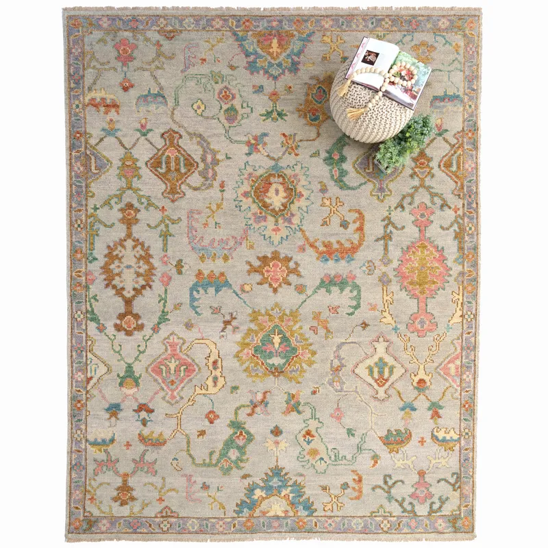 Verve Sherbet Multi Rectangle Rug - 5\' x 8\'