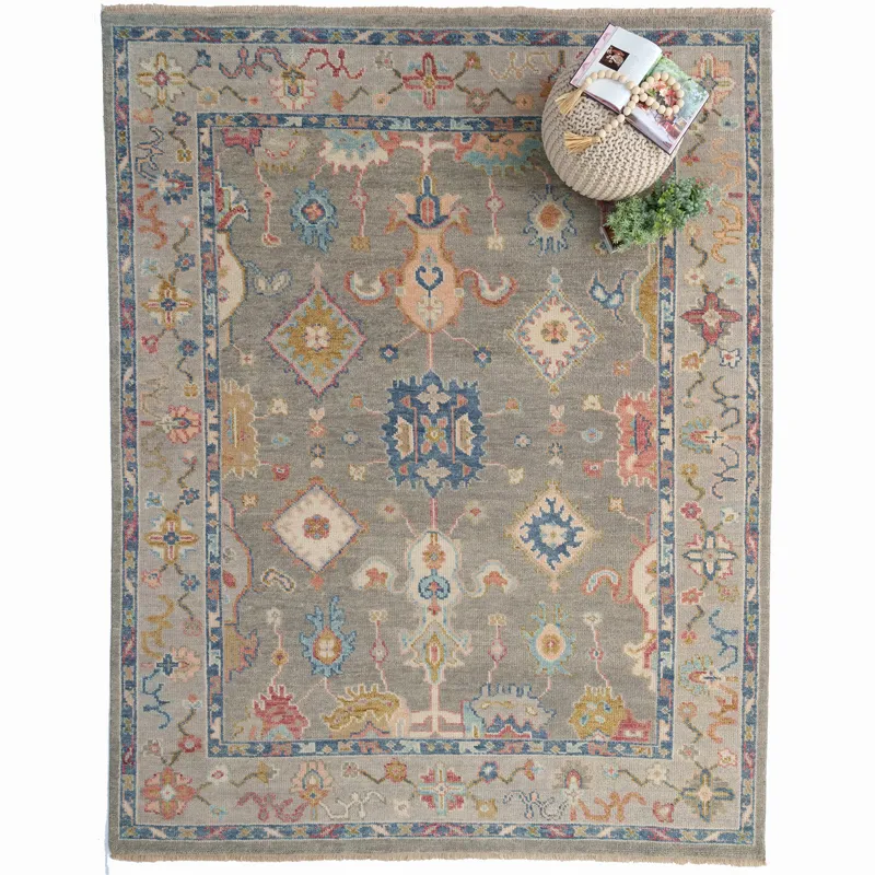 Verve Pewter Denim Rectangle Rug - 9\' x 12\'