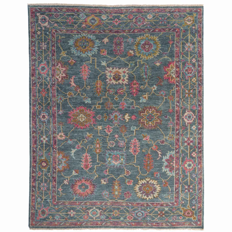 Verve Berry Multi Rectangle Rug - 2\'6\" x 9\'6\"