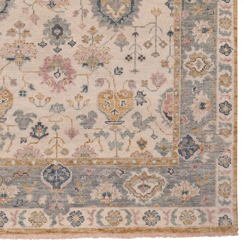 Braymore-Adelaide Ivory Slate Rectangle Rug - 3\' x 5\'
