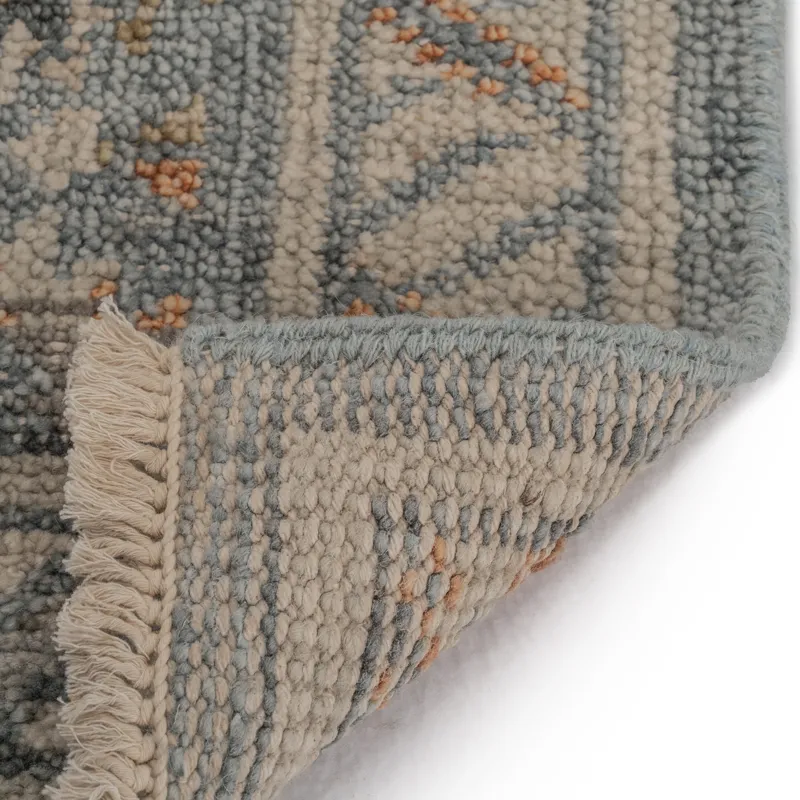 Braymore-Barrett Medium Blue Rectangle Rug - 3\' x 5\'