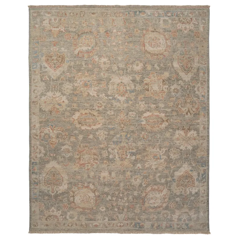 Braymore-Amara Cypress Gray Rectangle Rug - 2\'6\" x 9\'6\"