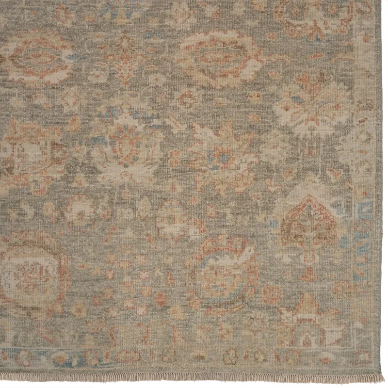 Braymore-Amara Cypress Gray Rectangle Rug - 2\'6\" x 9\'6\"