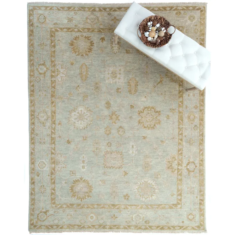 Braymore-Sutton Vintage Sepia Rectangle Rug - 8\' x 10\'