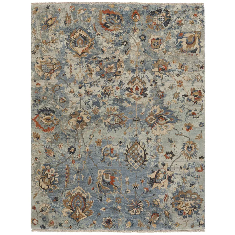 Marmara Slate Blue Rectangle Rug - 8\' x 10\'