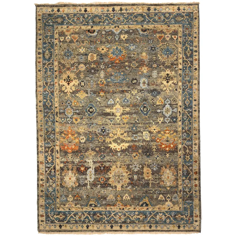 Ashford Multi Rectangle Rug - 5\'6\" x 8\'6\"