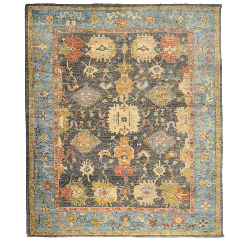 Tessara Sapphire Multi Rectangle Rug - 8\'6\" x 11\'6\"