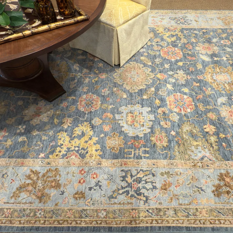 Tessara Seraph Blue Rectangle Rug - 5\'6\" x 8\'6\"
