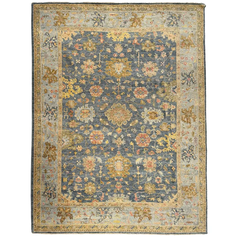 Tessara Seraph Blue Rectangle Rug - 5\'6\" x 8\'6\"