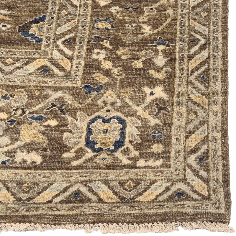 Henley Raw Umber Rectangle Rug - 5\' x 8\'