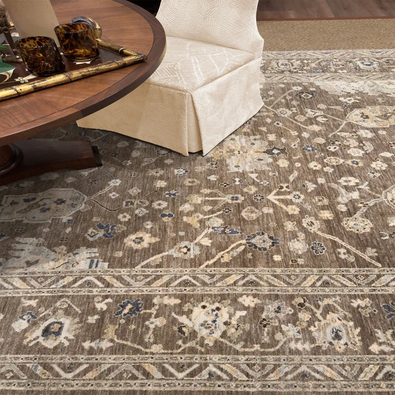 Tessara Walnut Rectangle Rug - 8\'6\" x 11\'6\"