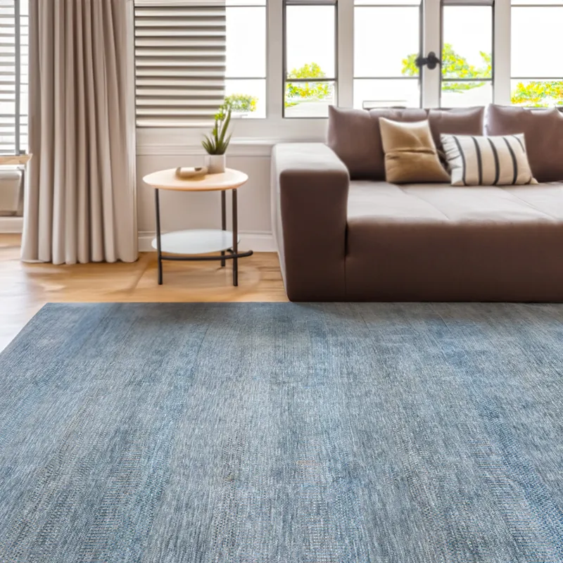 Heath Sapphire Rectangle Rug - 7\'6\" x 9\'6\"