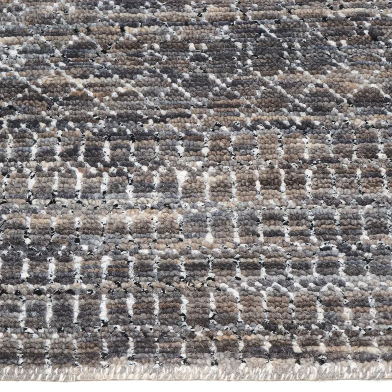 Veld Stone Rectangle Rug - 5\' x 8\'