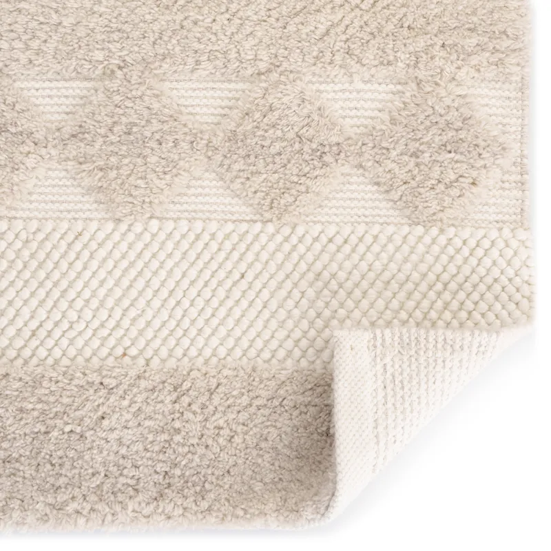 Boho Bliss Alabaster Rectangle Rug - 4\' x 6\'