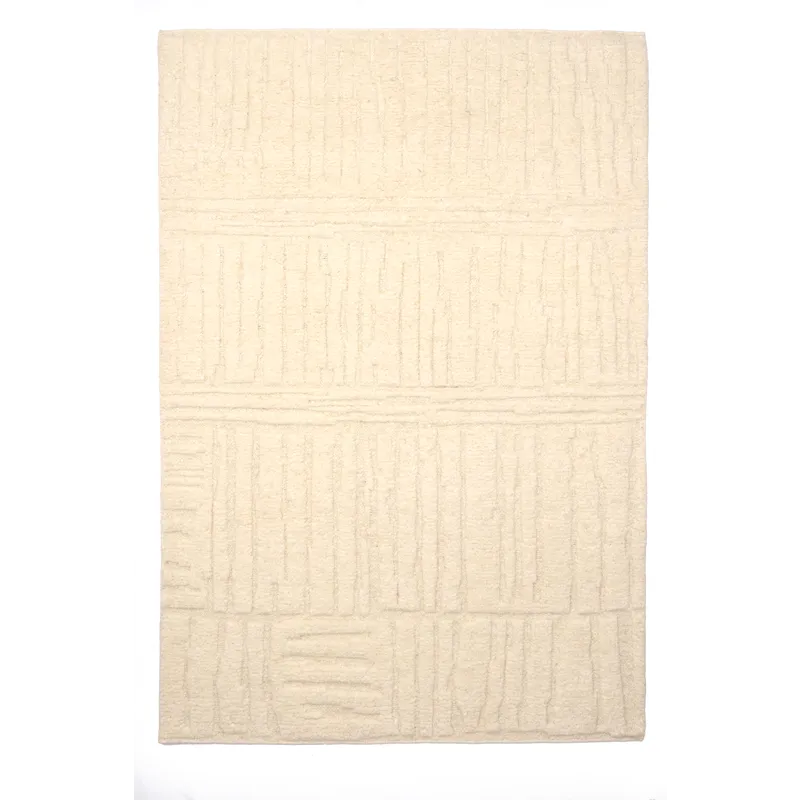 Vail Snow Rectangle Rug - 5\' x 8\'