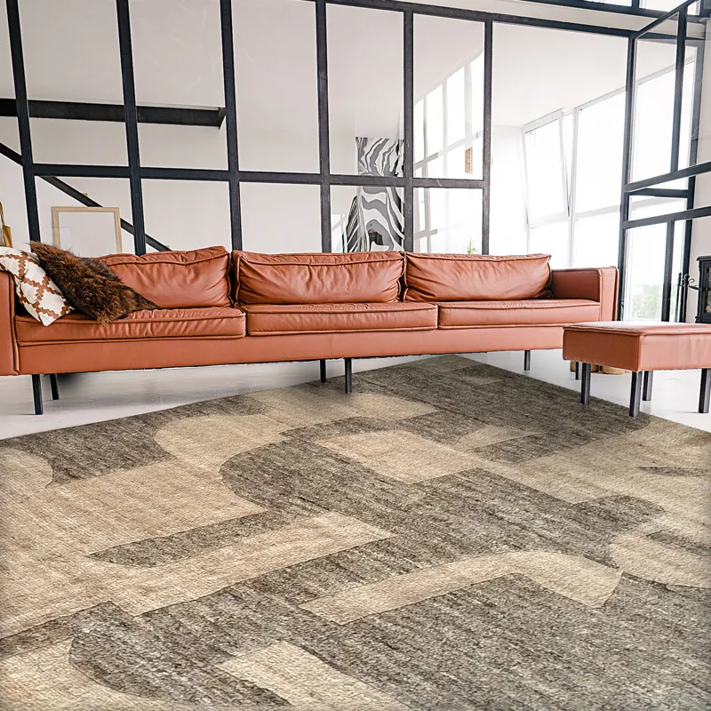 Jansson Taupe Rectangle Rug - 5\' x 8\'