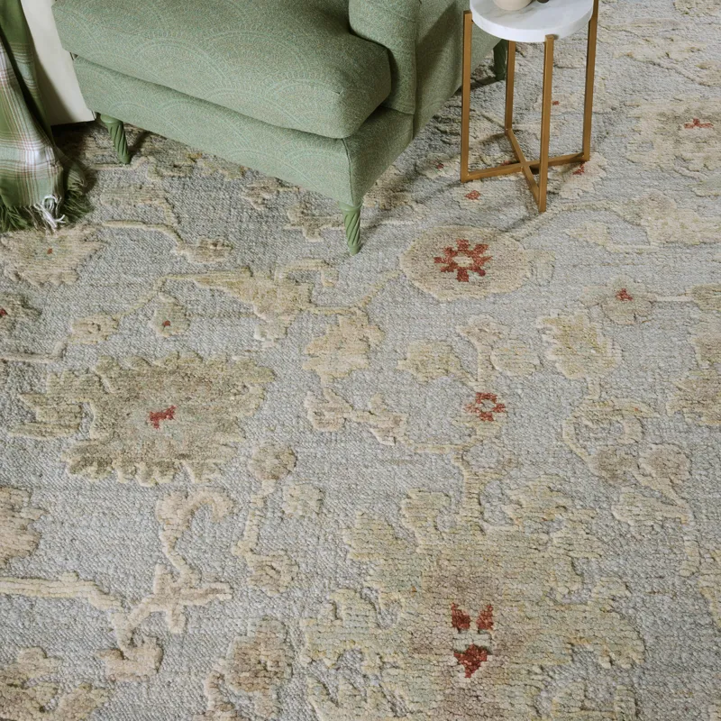 Winthrope Gray Sage Rectangle Rug - 9\' x 12\'