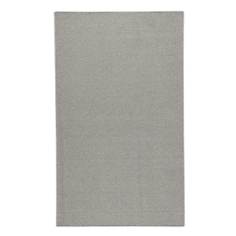 Platinum Sisal-SG Platinum Sisal-Serged Rectangle Rug - 7\'9\" x 7\'9\"