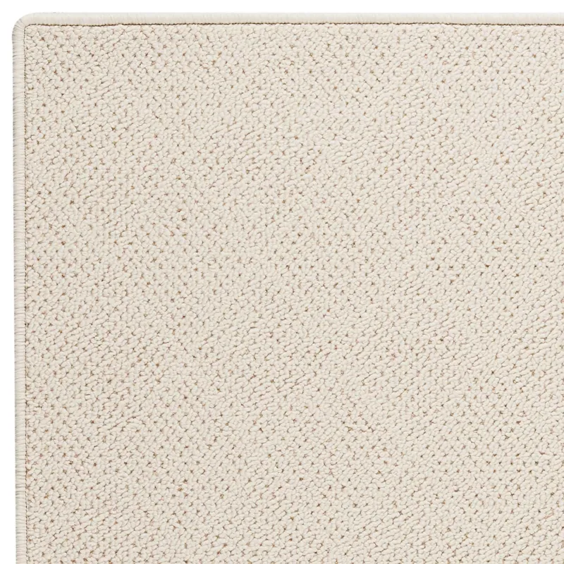 White Wicker-SG White Wicker-Serged Rectangle Rug - 7\'9\" x 7\'9\"