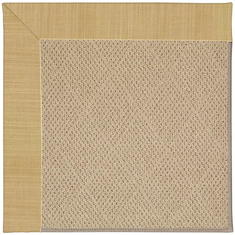 Creative Concepts-Cane Wicker Dupione Bamboo Octagon Rug - 8\' x 8\'