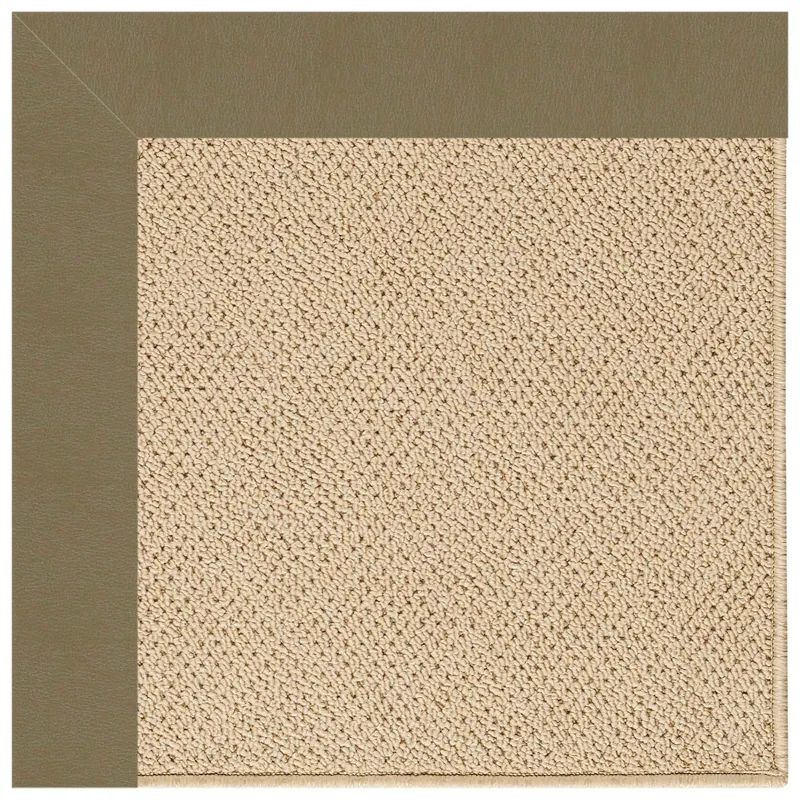 Creative Concepts-Cane Wicker Classic Sage Octagon Rug - 12\' x 12\'