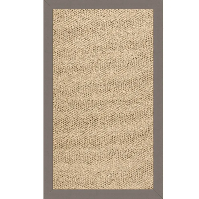 Creative Concepts-Cane Wicker Classic Stone Rectangle Rug - 12\' x 12\'