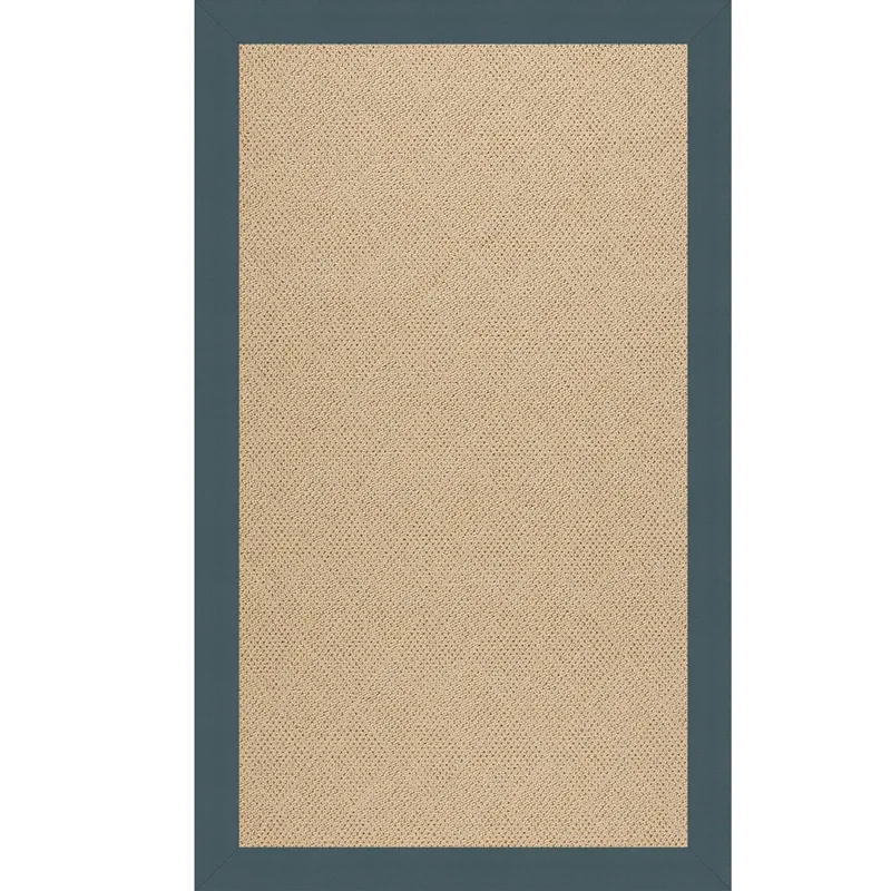 Creative Concepts-Cane Wicker Classic Comet Rectangle Rug - 2\' x 3\'