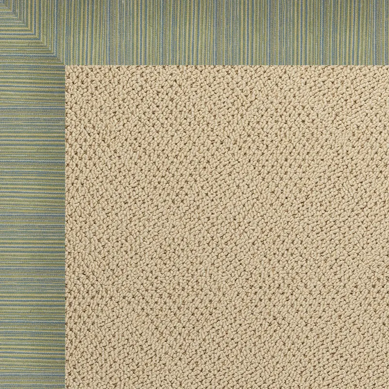 Creative Concepts-Cane Wicker Abaca Surf Rectangle Rug - 7\'9\" x 10\'9\"