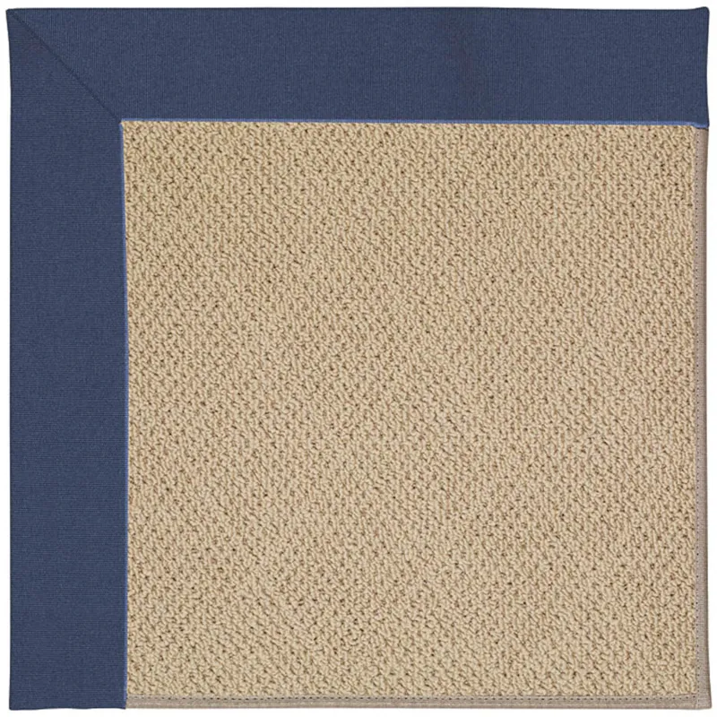 Creative Concepts-Cane Wicker Canvas Neptune Rectangle Rug - 10\' x 14\'