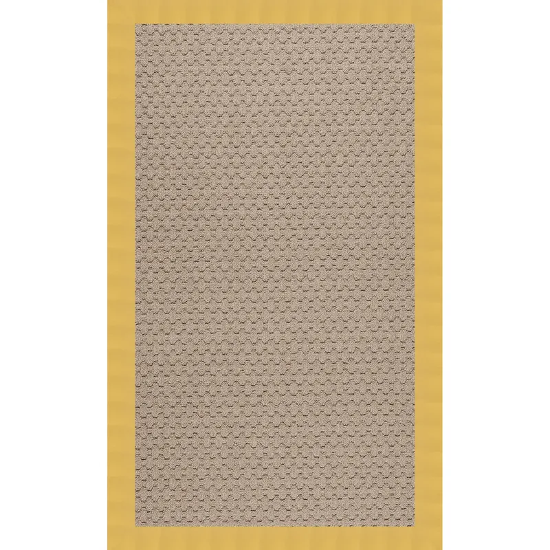 Creative Concepts-Grassy Mtn. Creative Concepts-Grassy Mtn. Canvas Canary Rectangle Rug - 4\' x 4\'