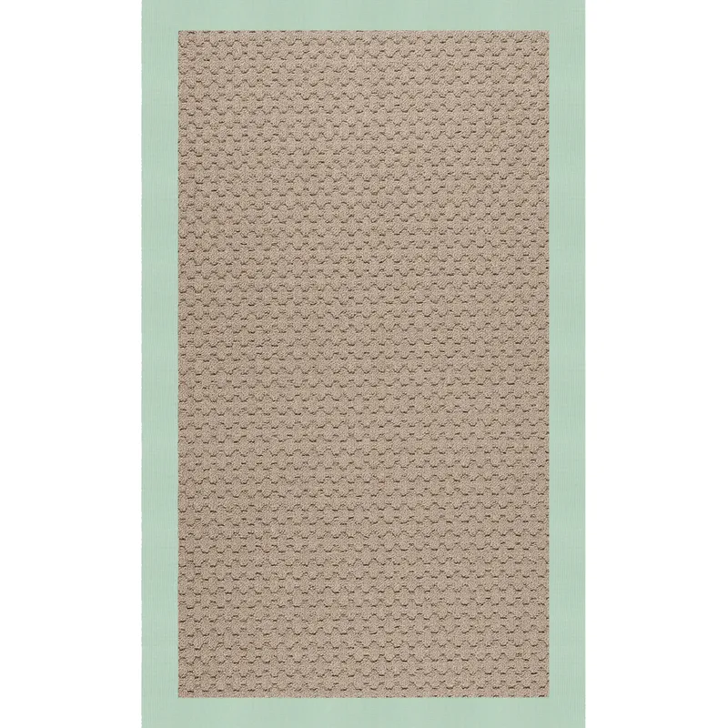 Creative Concepts-Grassy Mtn. Creative Concepts-Grassy Mtn. Canvas Spa Blue Rectangle Rug - 12\' x 1