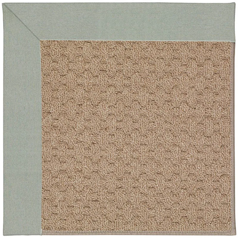 Creative Concepts-Grassy Mtn. Creative Concepts-Grassy Mtn. Canvas Spa Blue Rectangle Rug - 12\' x 1
