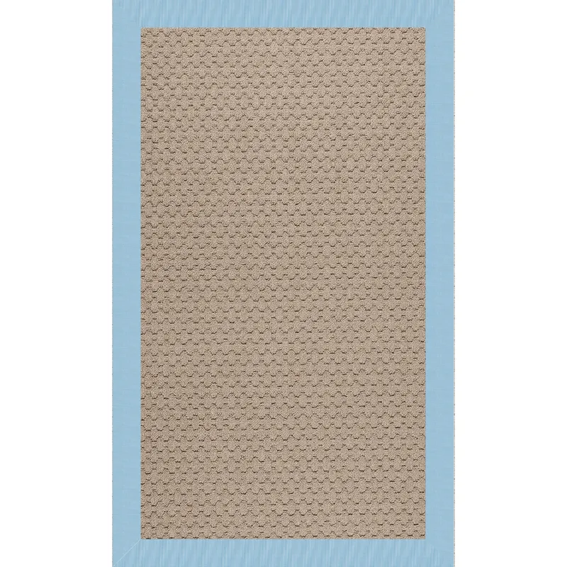 Creative Concepts-Grassy Mtn. Creative Concepts-Grassy Mtn. Canvas Air Blue Rectangle Rug - 3\' x 5\