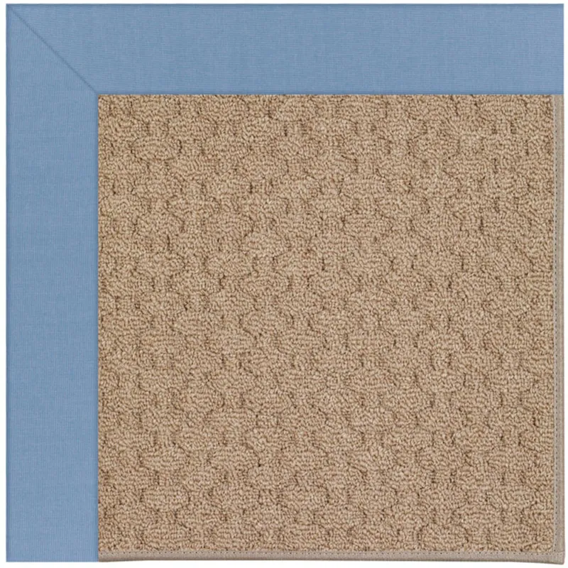 Creative Concepts-Grassy Mtn. Creative Concepts-Grassy Mtn. Canvas Air Blue Rectangle Rug - 3\' x 5\