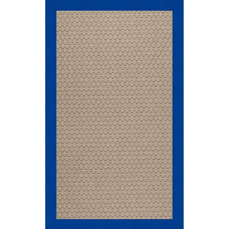 Creative Concepts-Grassy Mtn. Creative Concepts-Grassy Mtn. Canvas Pacific Blue Rectangle Rug - 6\' 