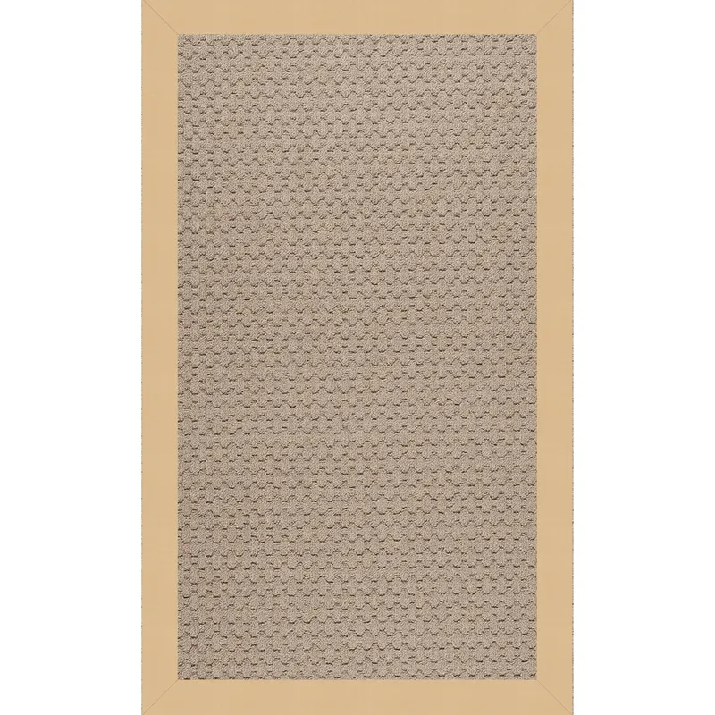 Creative Concepts-Grassy Mtn. Creative Concepts-Grassy Mtn. Canvas Antique Beige Rectangle Rug - 8\'